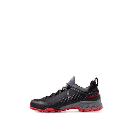 Mammut Alnasca Knit II Low Hiking Shoe - Men's Black/Spicy, 11.5