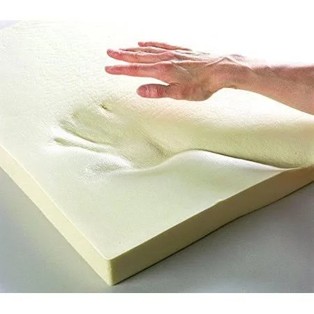 Upholstery Visco Memory Foam Square Sheet- 6x22Hx22Wx22L - 2.5 lb Regular Density- Luxury Quality- for Sofa, Chair Cushions, Pil