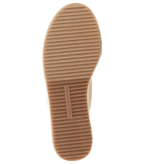 Women's Lucky Brand Decime Slide Sandal, Size 8.5 M - Black
