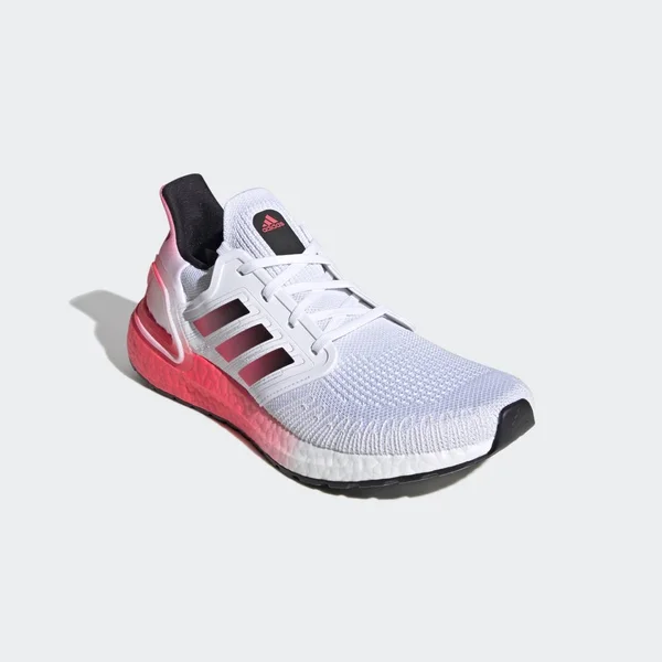 Adidas Men's Ultraboost 20 Running Shoes EG5177 - 10.5, White