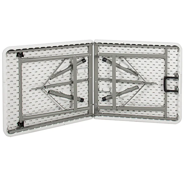 Best Choice Products Portable 4& Folding Utility Table, White