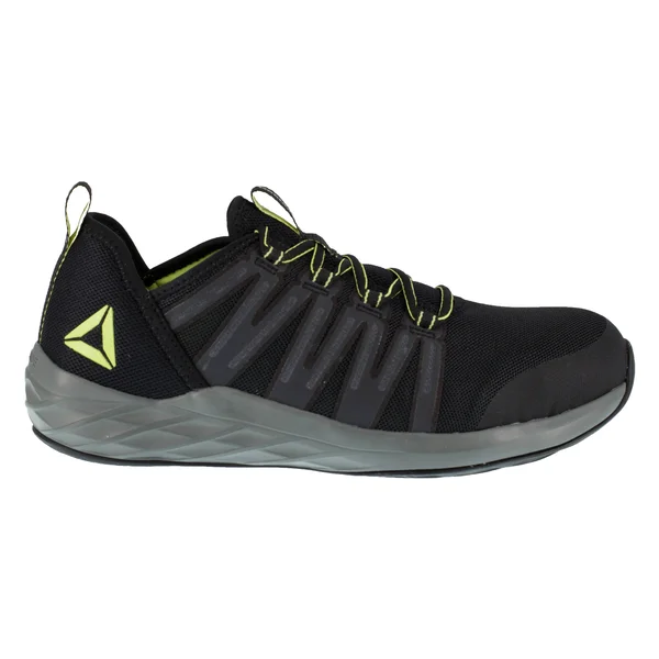 Men's Reebok Work Astroride Work RB2214 Steel Toe Work Shoe - Size: 9, Black