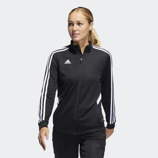 Adidas Women's Tiro Track Jacket Black/White Xxs