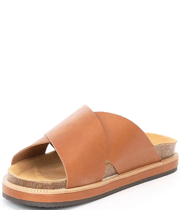 Free People Sidelines Gray Footbed Sandals - Grey - 7