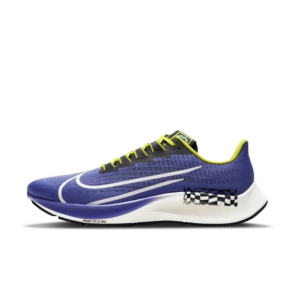 Nike Unisex Air Zoom Pegasus 37 A.I.R. Chaz Bundick Running Shoes in Blue Size 14.0