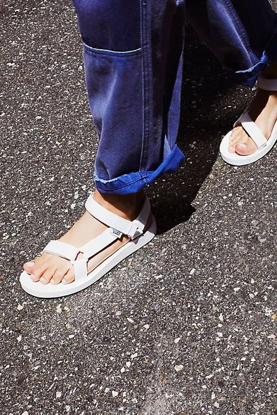 Original Universal Teva Sandals by Teva at Free People in White - Size: US 6