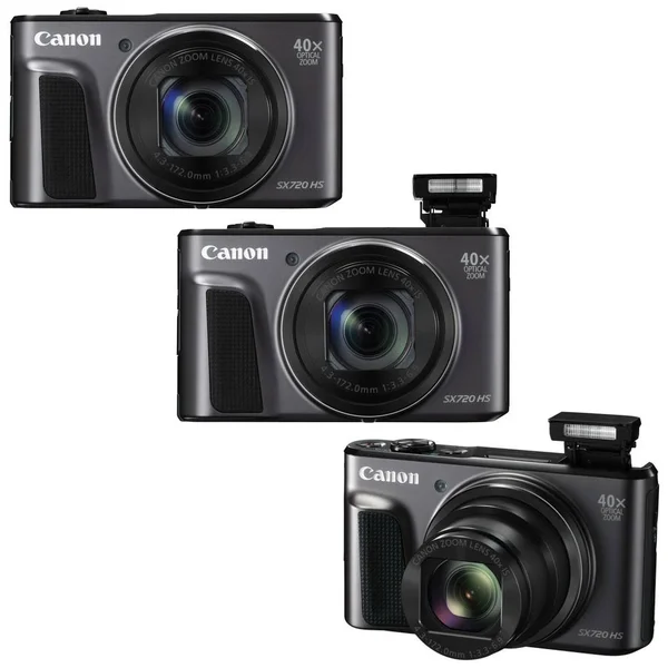 Canon PowerShot SX720 HS 20.3MP Digital Camera 40x Optical Zoom Black with Accessory Bundle