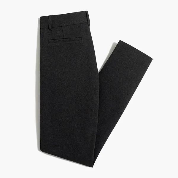 J.Crew Factory Womens Ponte Slim Work Pant (Heather - Size 24)