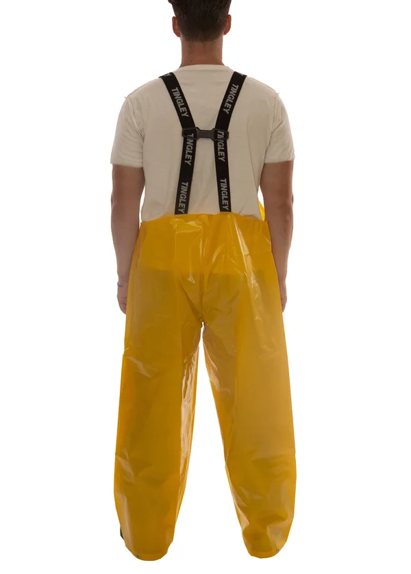 Tingley O22047 Rain Bib Overall - 2XL, Yellow, Unisex