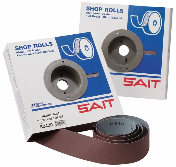 United Abrasives-Sait 80406 Abrasive Roll, 1-1/2x22wx150 ft. L, 40G