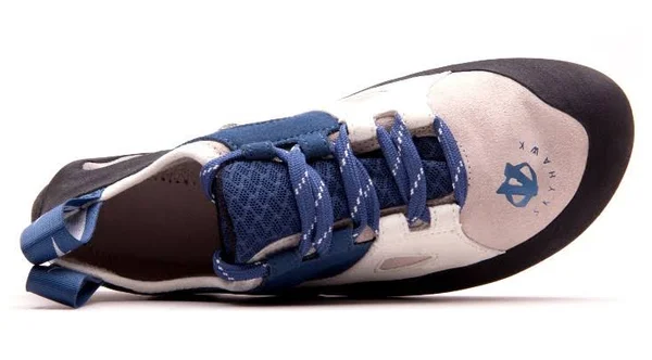 Evolv Skyhawk Climbing Shoe - Women's White/Blue, 5