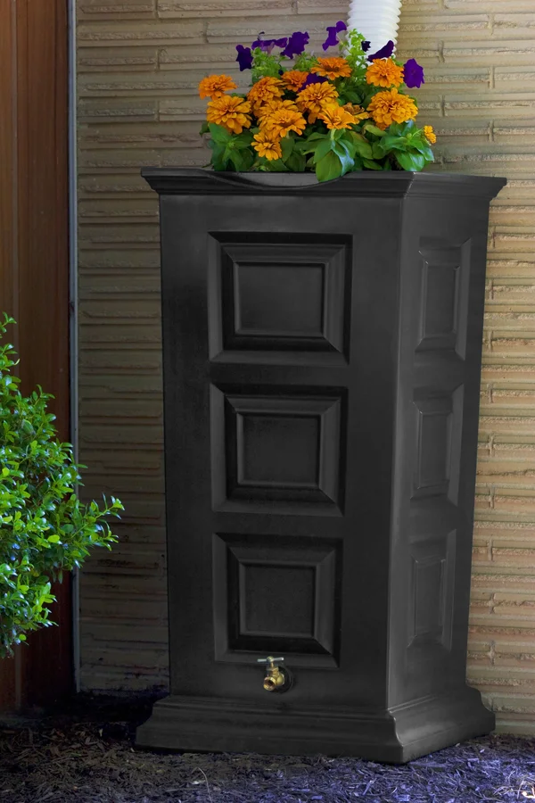 Savannah 55 Gallon Rain Saver Khaki Good Ideas