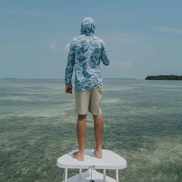 Free Fly Men's Bamboo Lightweight Hoody - Water Camo - 2XL
