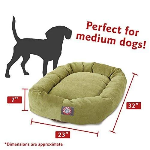 Majestic Pet Apple Villa Bagel Pet Bed 32 inch