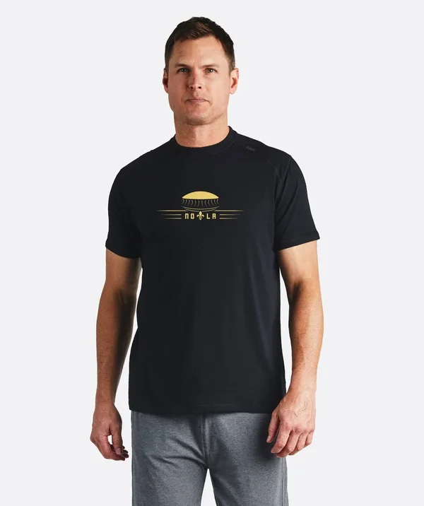 Tasc Performance Carrollton T-Shirt - Dome for Men in BlackDome.Size S