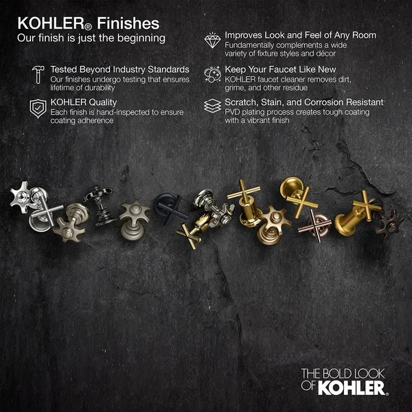 Kohler K-559-BL DTV Prompt Interface Mounting Bracket - Matte Black