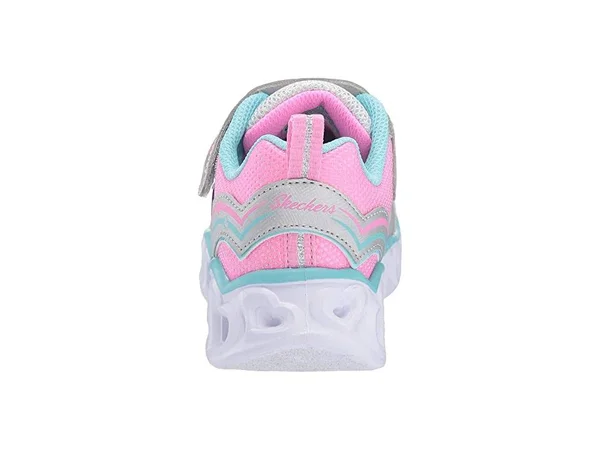 Skechers Girls& S Lights Heart Lights Love Spark Sneaker