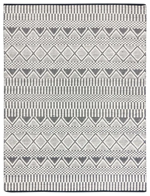Safavieh Natura Rug Collection NAT853A - Ivory - Black - 9& x 12&