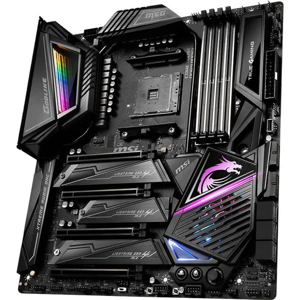 MSI MEG X570 GODLIKE with AMD X570 Extended ATX Motherboard - Socket AM4