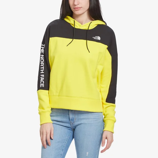 The North Face Women's Graphic Collection Hoodie - Small - TNF Lemon, TNF Black