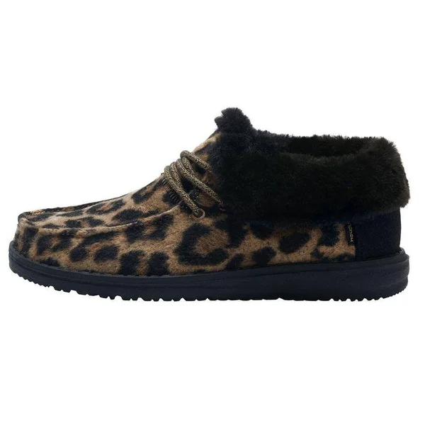 Hey Dude Women's Britt Wool Casual Shoes - Herringbone Cream