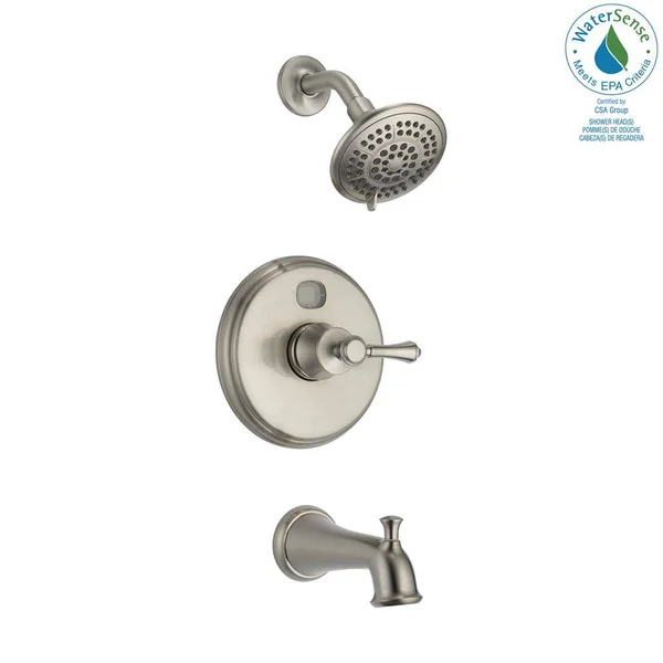 Delta Faucet 144984-SST2O MultiChoice 14 Series Temp2O Tub and Shower - Stainless