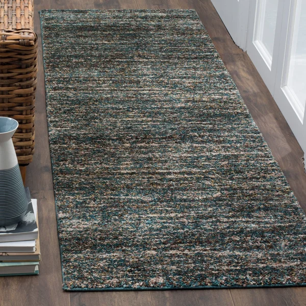 Safavieh Retro RET2133-1158 9& x 12& Ivory - Turquoise Rug