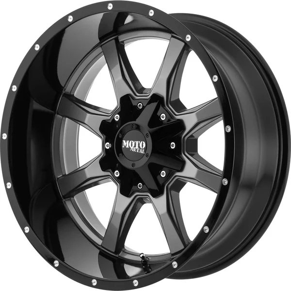Moto Metal MO970 Grey - Black 18x9 5x5.5, 5x150 18mm (MO97089086418)