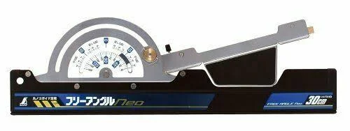 Shinwa Measurement Round Saw Guide Ruler Free Angle Neo 30cm 73160