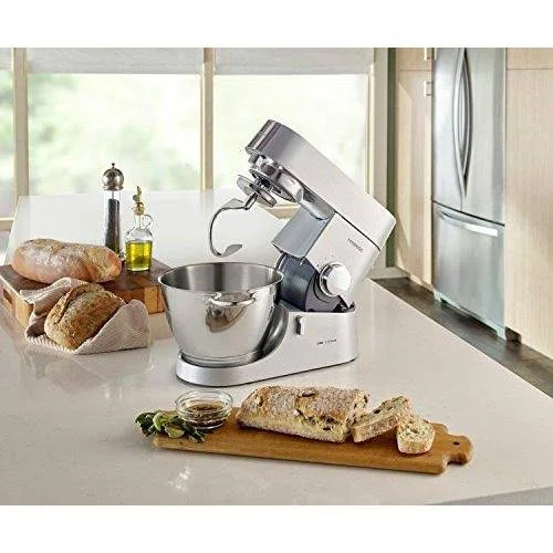 Kenwood KMC011 5 Quart Chef Titanium Kitchen Machine, Stainless Steel