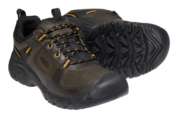 Keen Men's Targhee III Casual Shoe - 7.5 - Black Olive - Harvest Gold