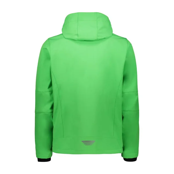 Cmp Zip Hood Softshell Jacket with Detachable Hood Fluorescent Green M