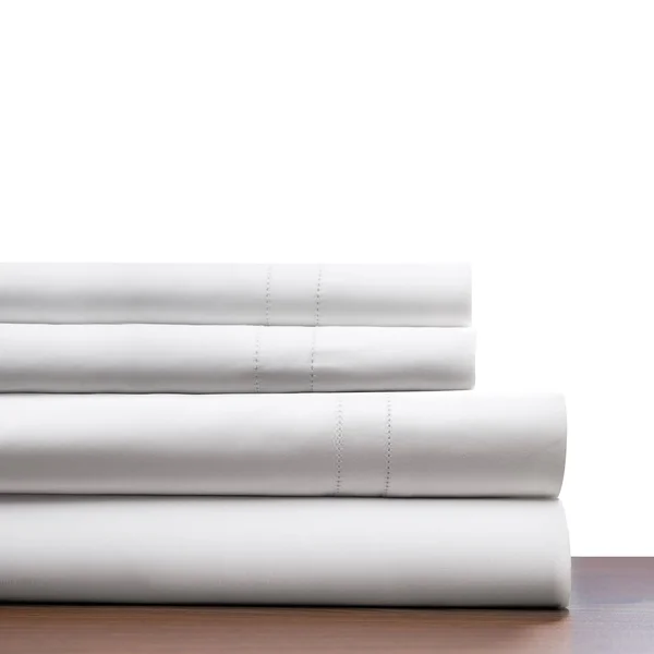 Pointehaven Deep Pocket 620 Thread Count Long Staple Cotton Sheet Set (King - Grey)
