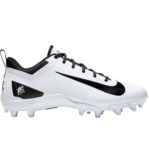 Nike Kids& Alpha Huarache 7 Varsity Lacrosse Cleats, White