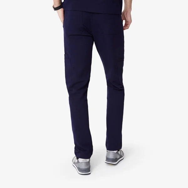 Figs Mens Navy Cairo - Tall Cargo Scrub Pants