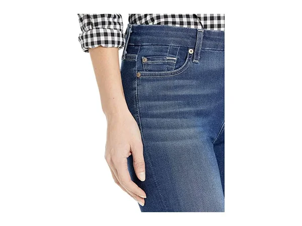 7 for All Mankind Womens Blue Skinny Jeans Size 25, Women's