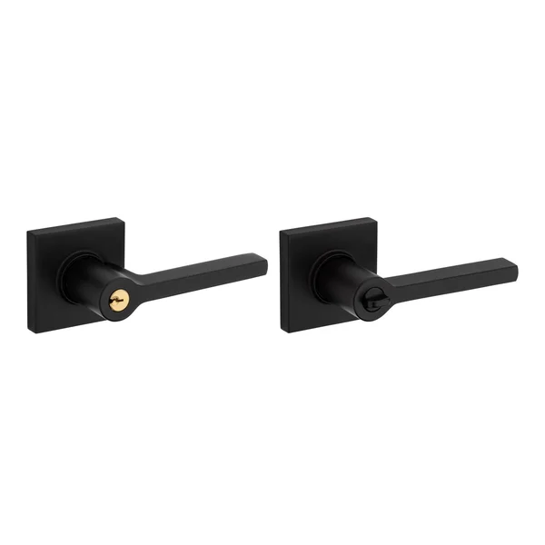 Baldwin Estate 5285 Square Entry Lever (Square Rose)