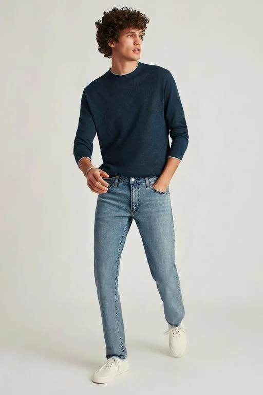 All Season Jean Pants Athletic for Men by Bonobos - Tide Wash - 30