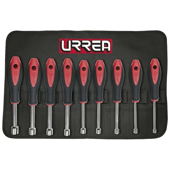 Urrea 8200M Metric Nut Driver, Set of 9 Pieces