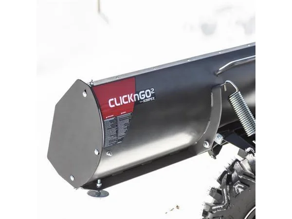 Click N Go Cng 2 Snow Plow for ATV & UTV Titanium Gray 373989