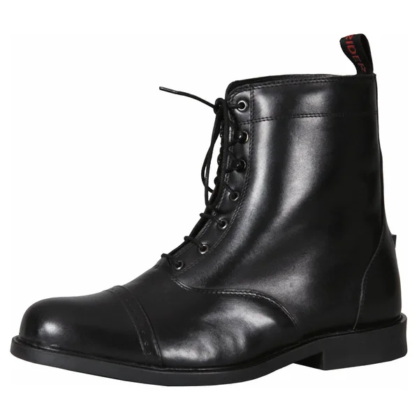 TuffRider Men's Baroque Lace Up Laced Paddock Boots - 13, Mocha