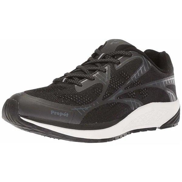 Propet Women's One LT Sneaker - Black - Size 11 - Wide