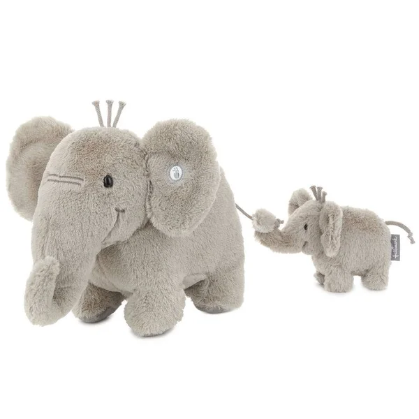 Hmk 1bby4694 Big and Little Elephant Singing Stuffed Animals with Motion - 8 inch