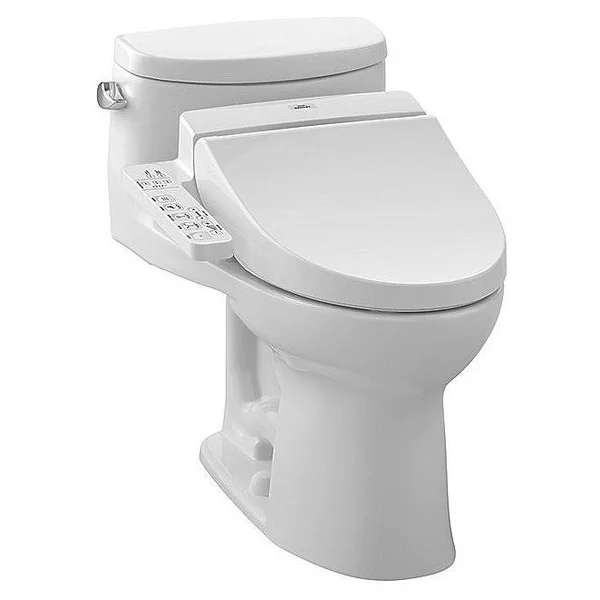 Toto Supreme II Elongated Toilet CST634CEFGT20#01 Cotton White