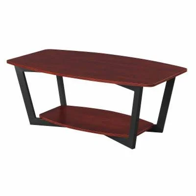 Graystone Coffee Table Faux Birch Convenience Concepts