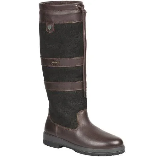 Dubarry Galway Slimfit Country Boots - Black Brown