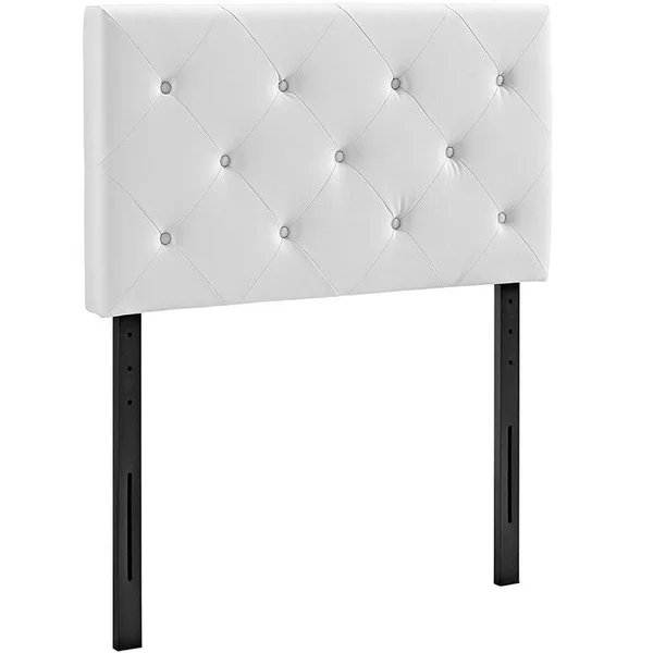 Modway Terisa Vinyl Headboard, Twin, White