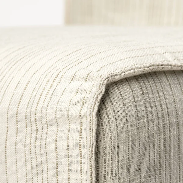 Mercana Damon Cream-Toned Fabric Brown Wooden Base Dining Chair