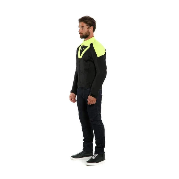 Dainese Levante Air Tex Jacket Black Yellow 48
