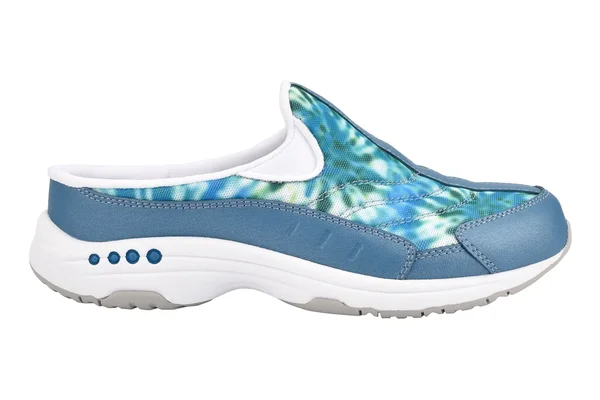 Easy Spirit Women's Traveltime Mules - Blue Tie-Dye
